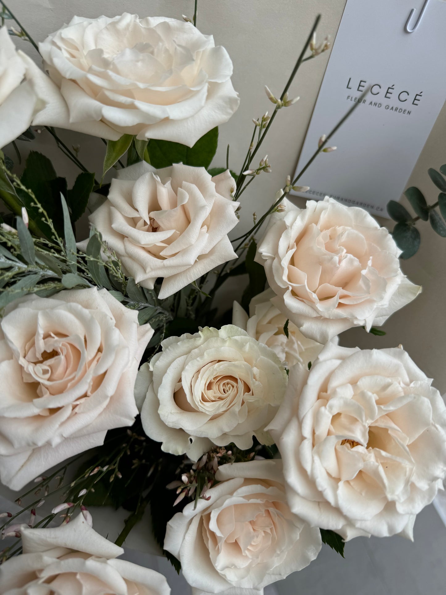 Champagne Rose Bouquet