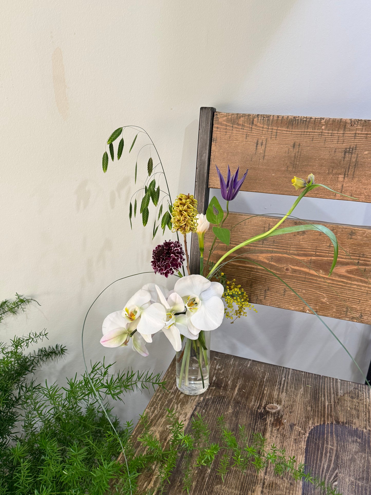 Fresh Bottle Arrangement