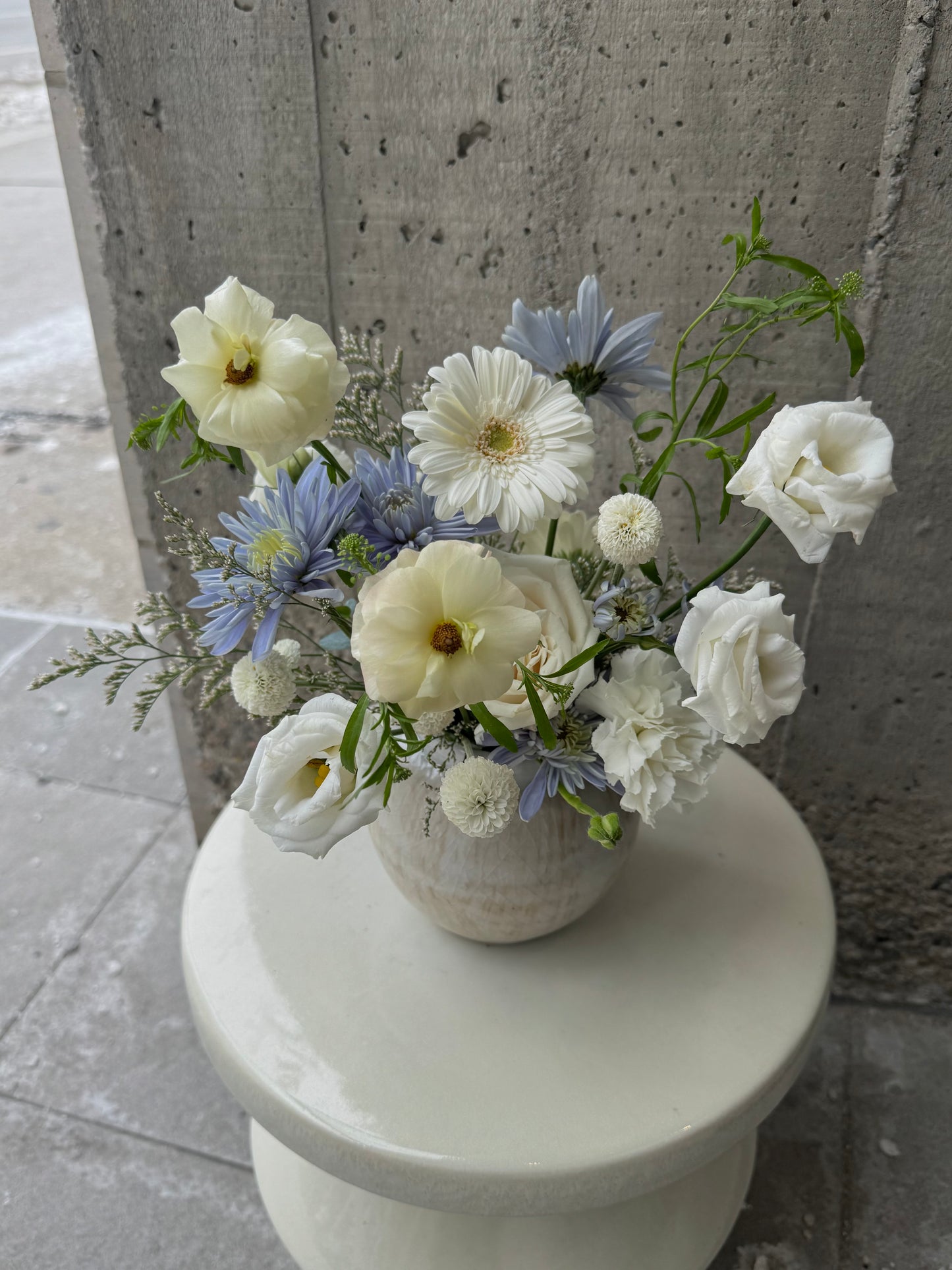 Moon Vase Arrangement