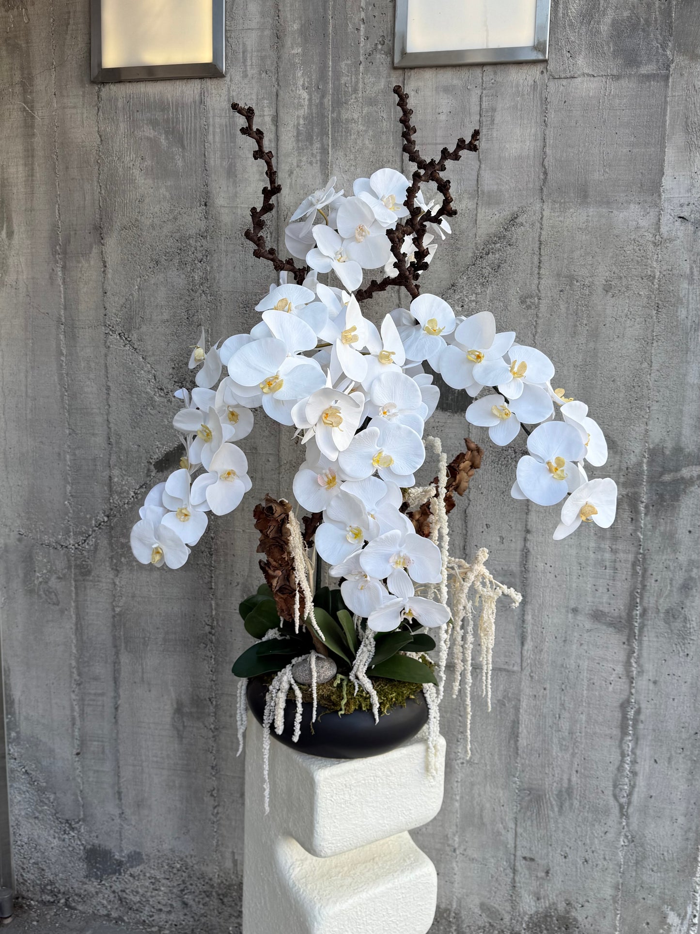 Forever White(Artificial Orchid)