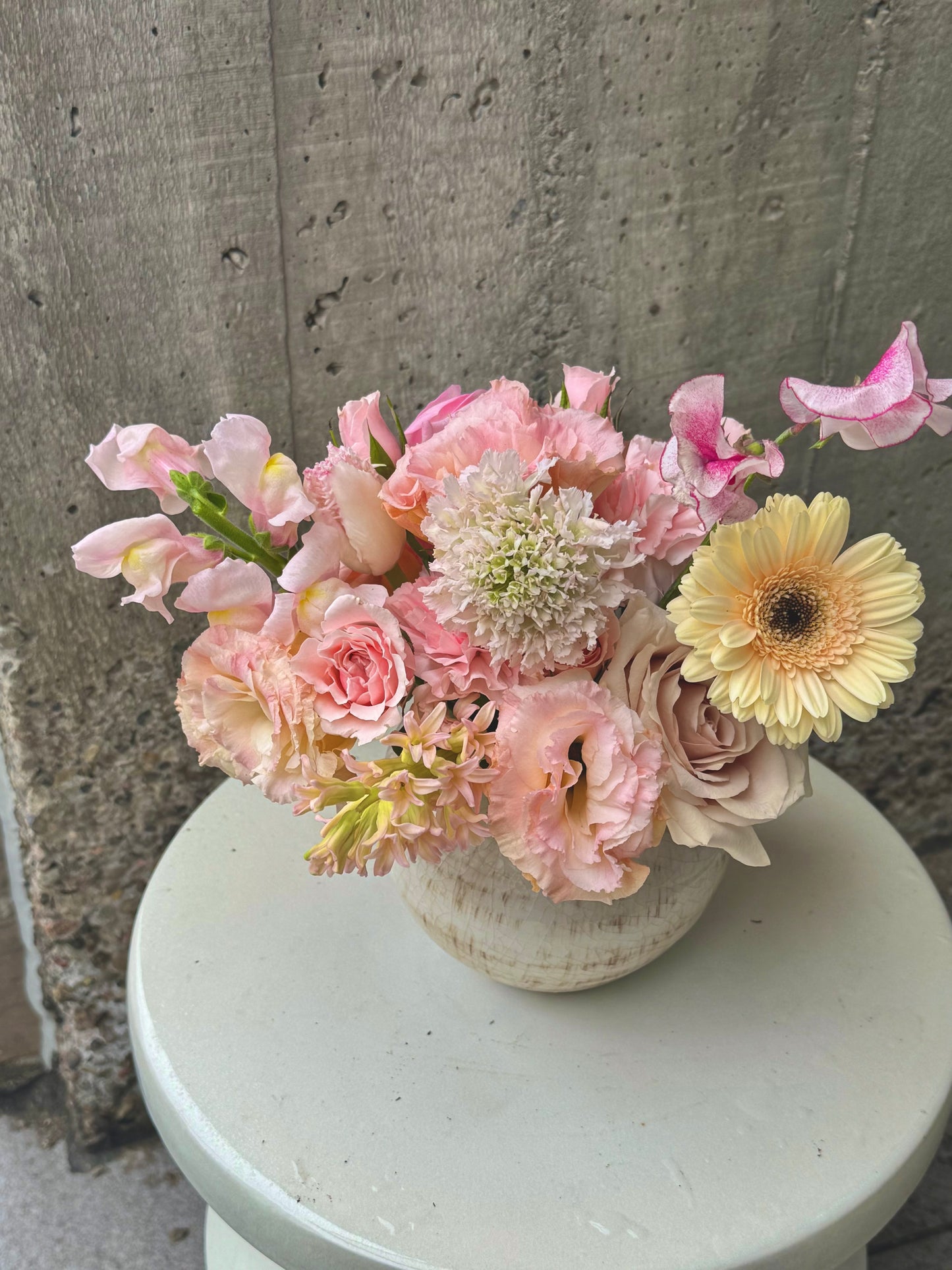 Moon Vase Arrangement