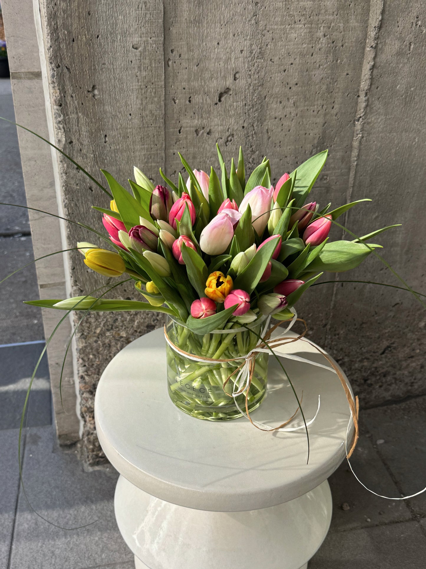 Tulip Vase Arrangement