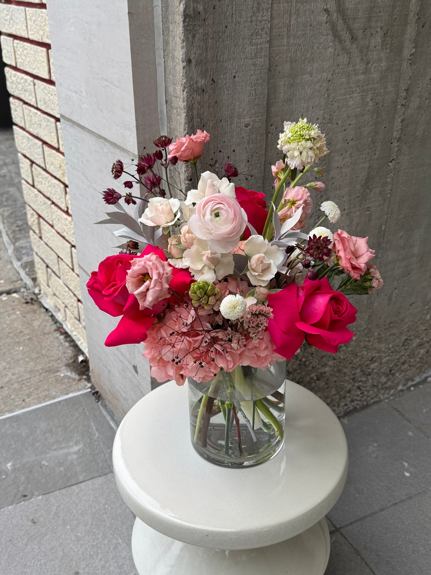 Clyinder Vase Arrangement