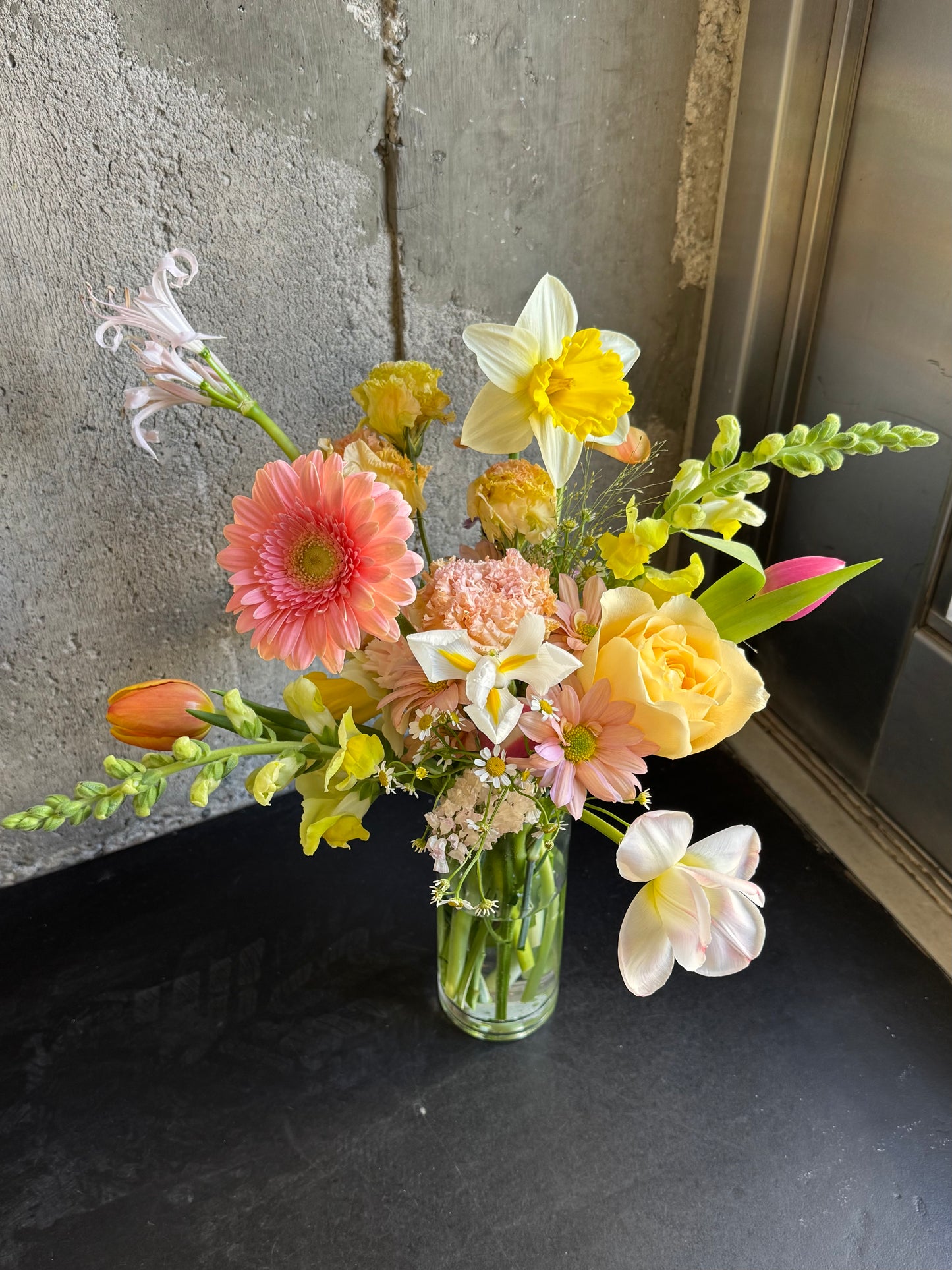 Small Glass Vase Arrangement