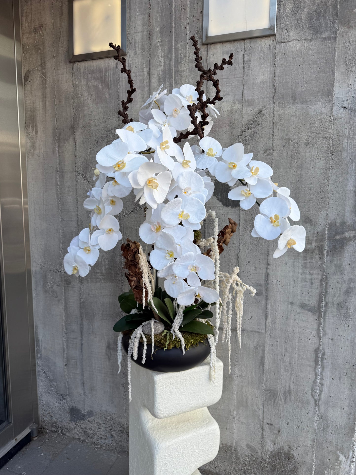 Forever White(Artificial Orchid)