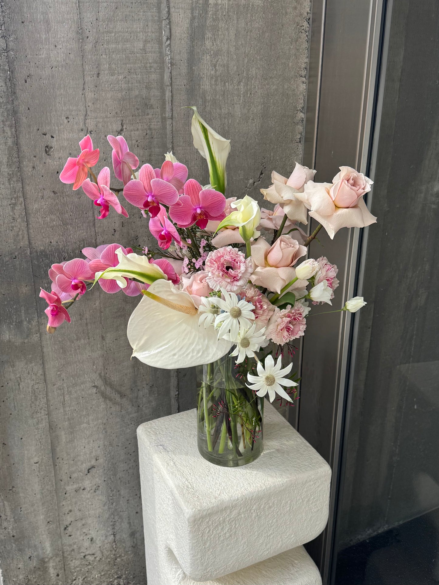 Clyinder Vase Arrangement