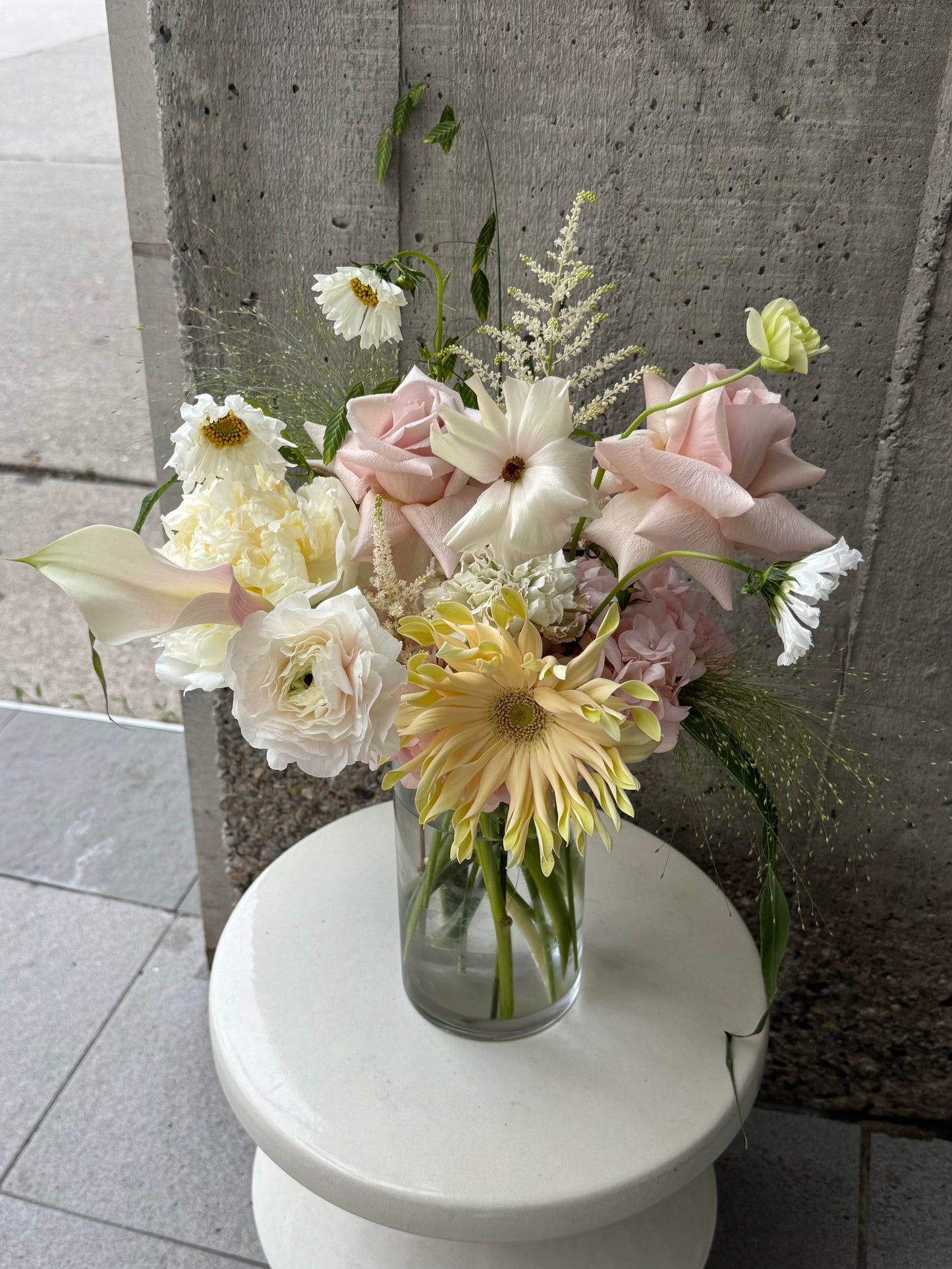 Clyinder Vase Arrangement