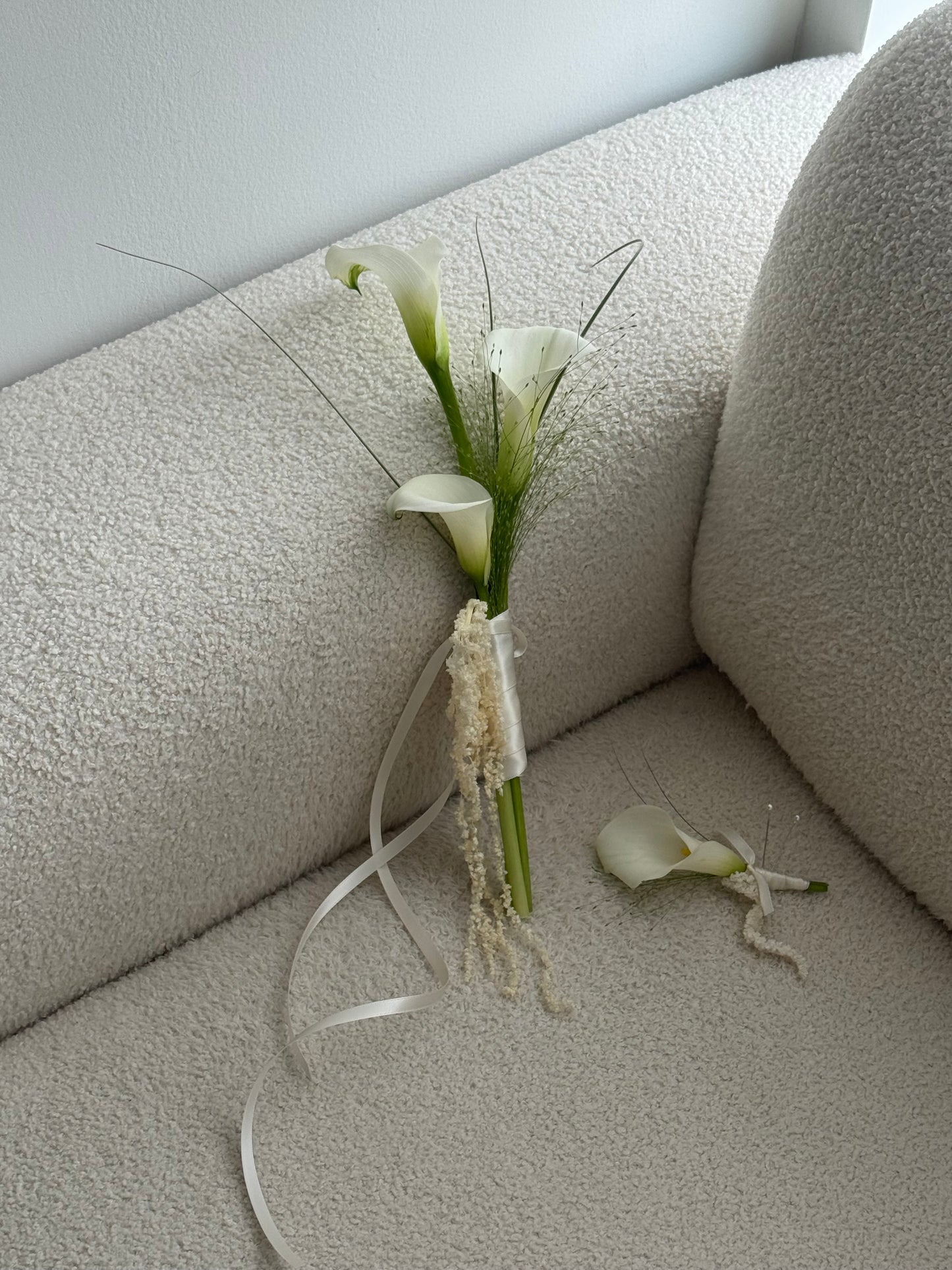 Matching Boutonniere
