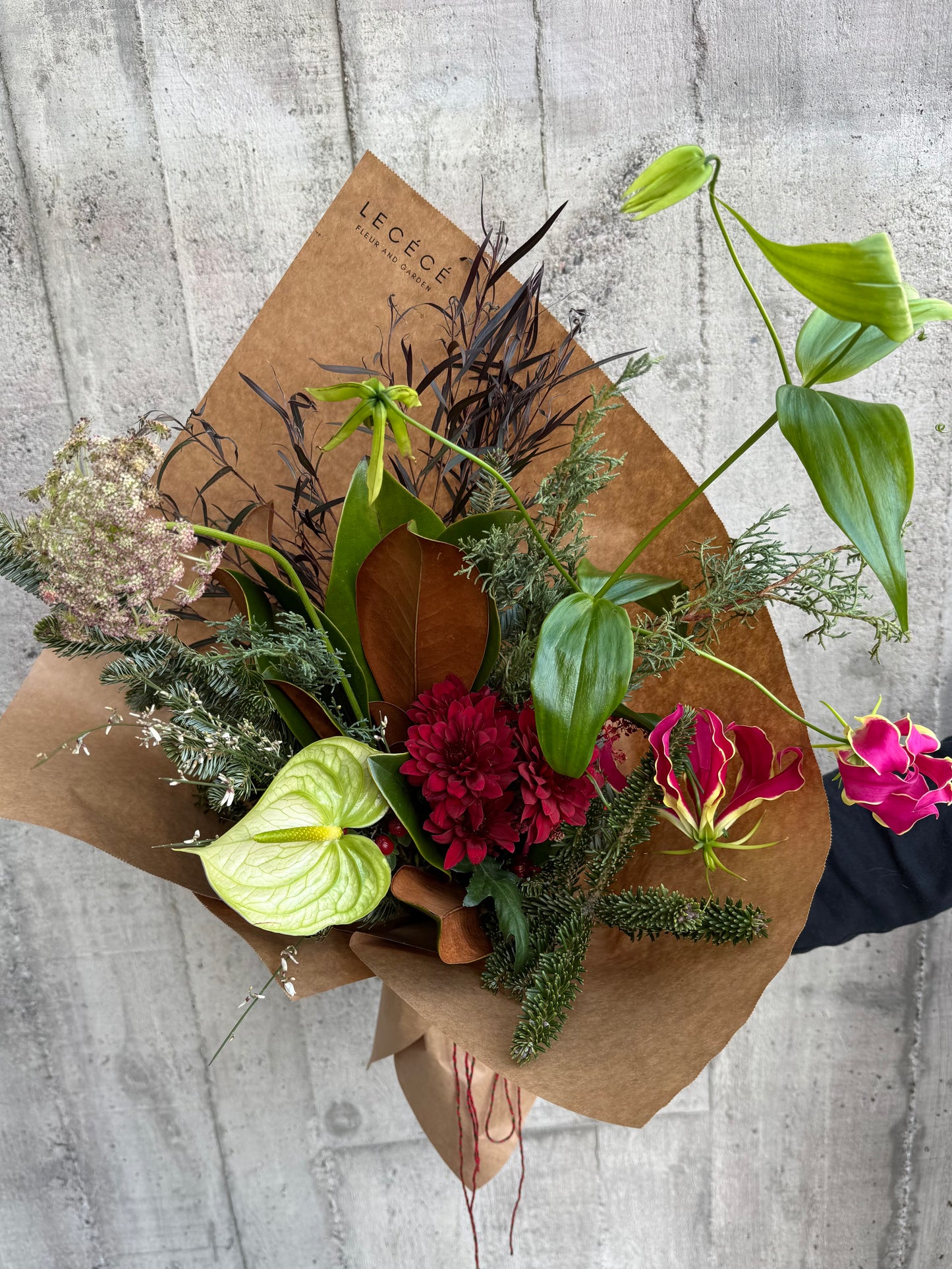 Winter Green Bouquet