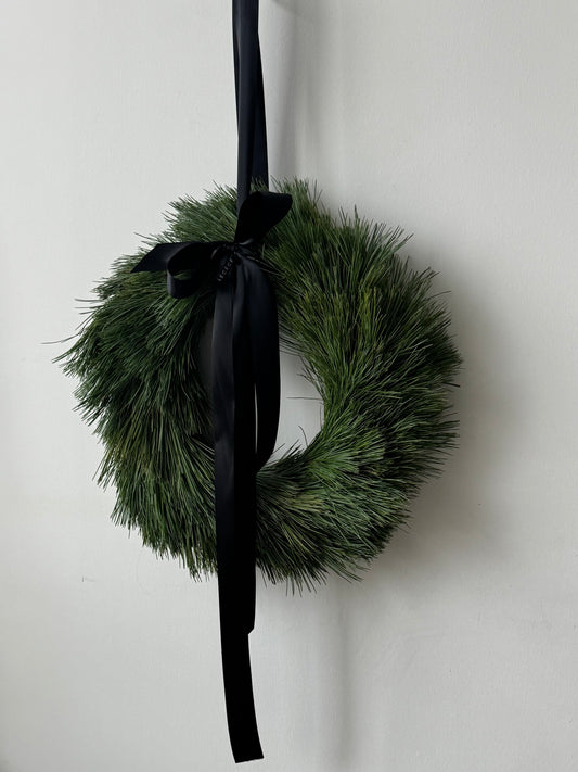 Noir Pine Wreath
