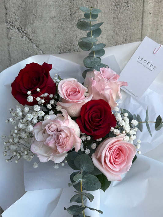 Half Dozen Rose Bouquet