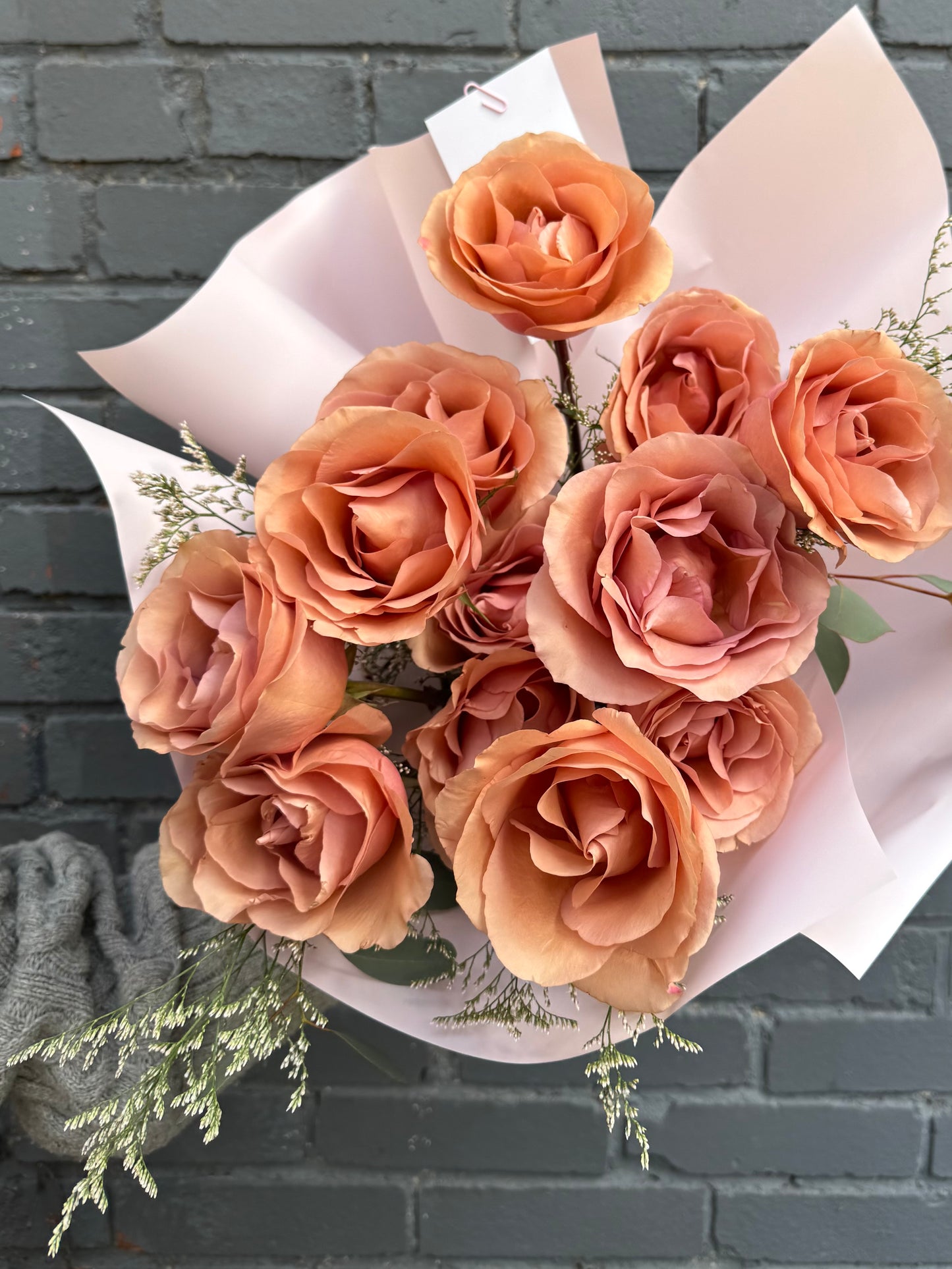 Mauve Rose Bouquet