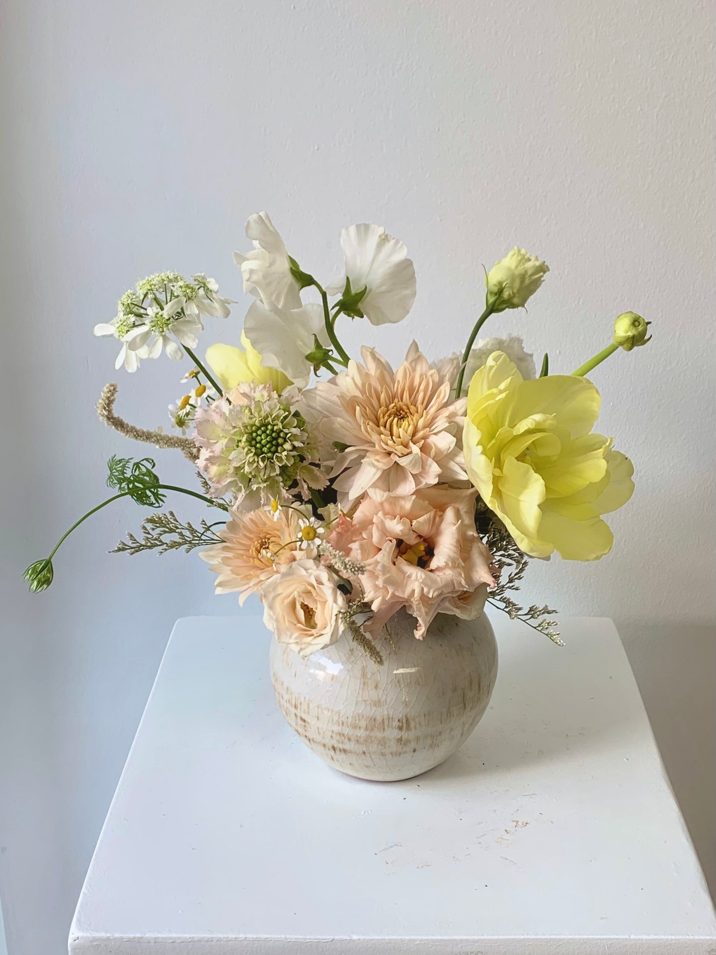 Moon Vase Arrangement