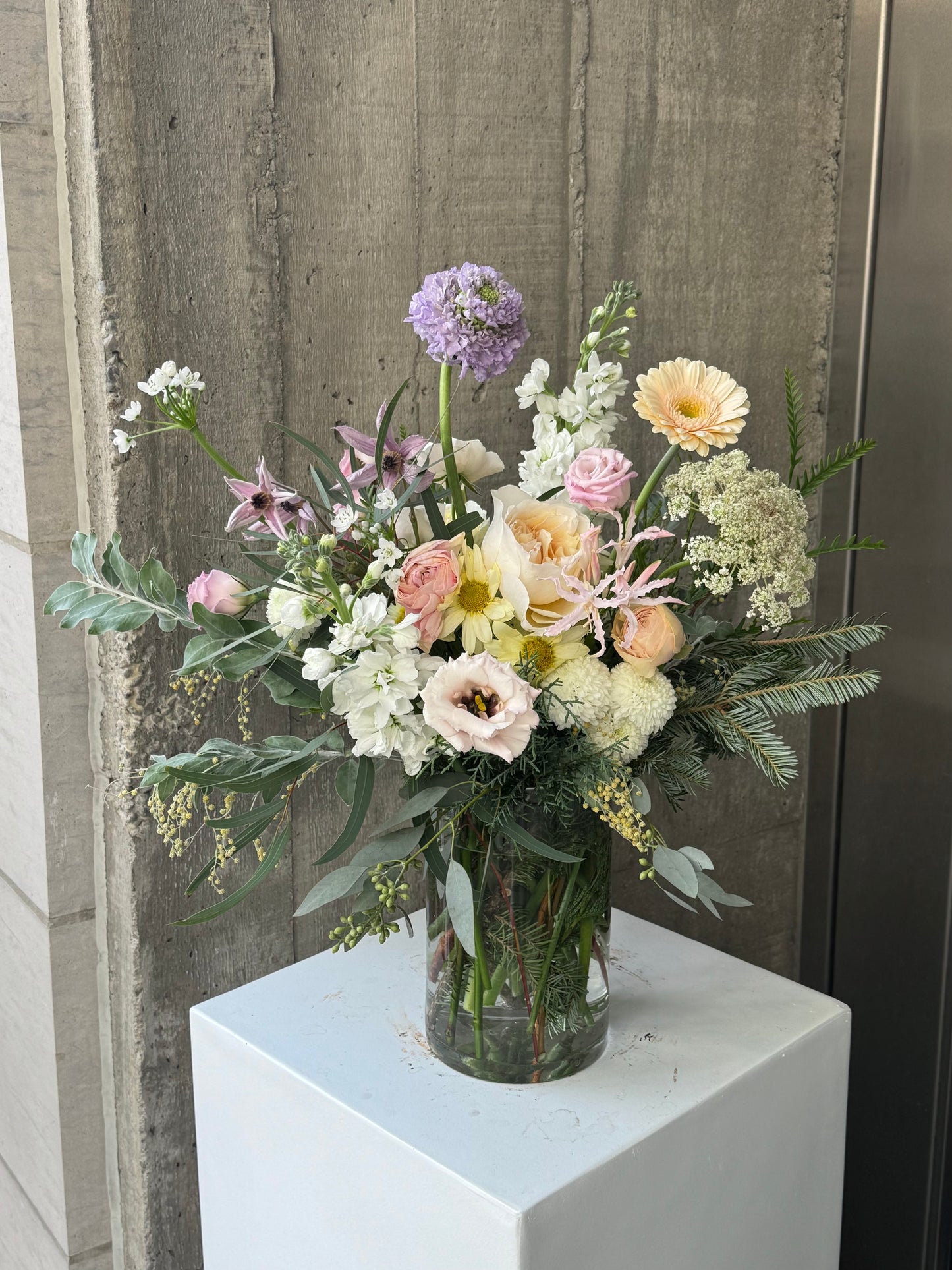 Winter Bloom Cylinder