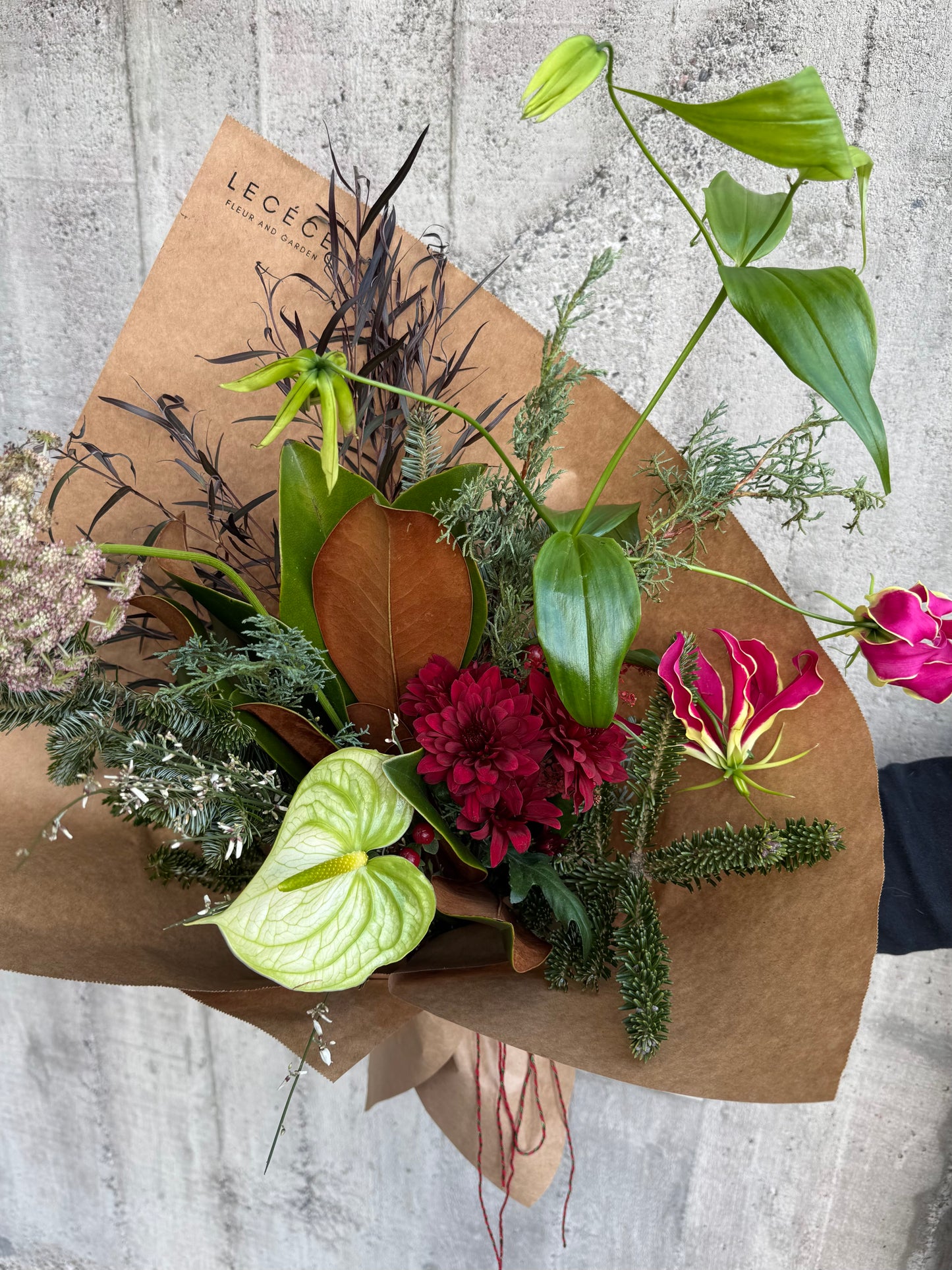 Winter Green Bouquet