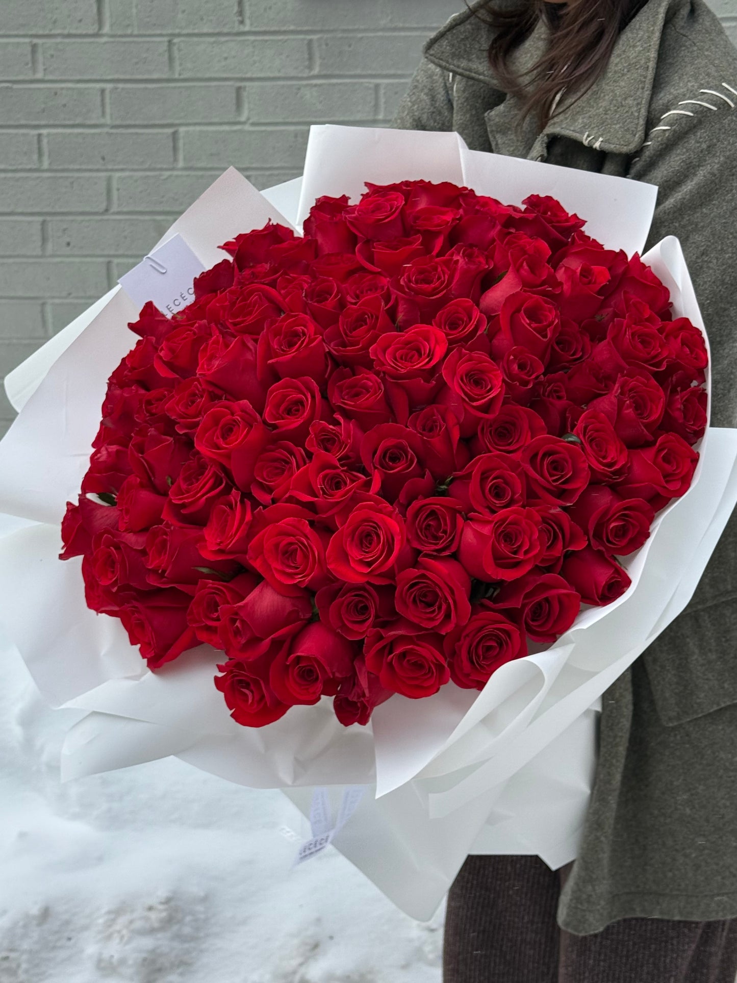 100 Premium Roses