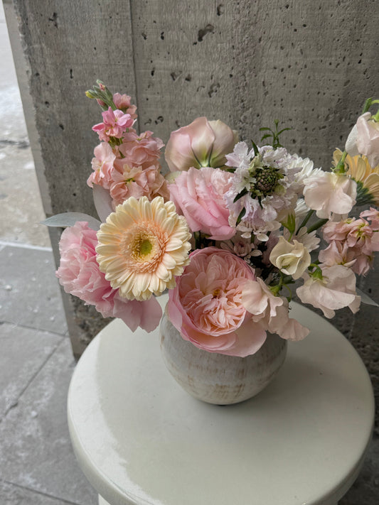 Moon Vase Arrangement