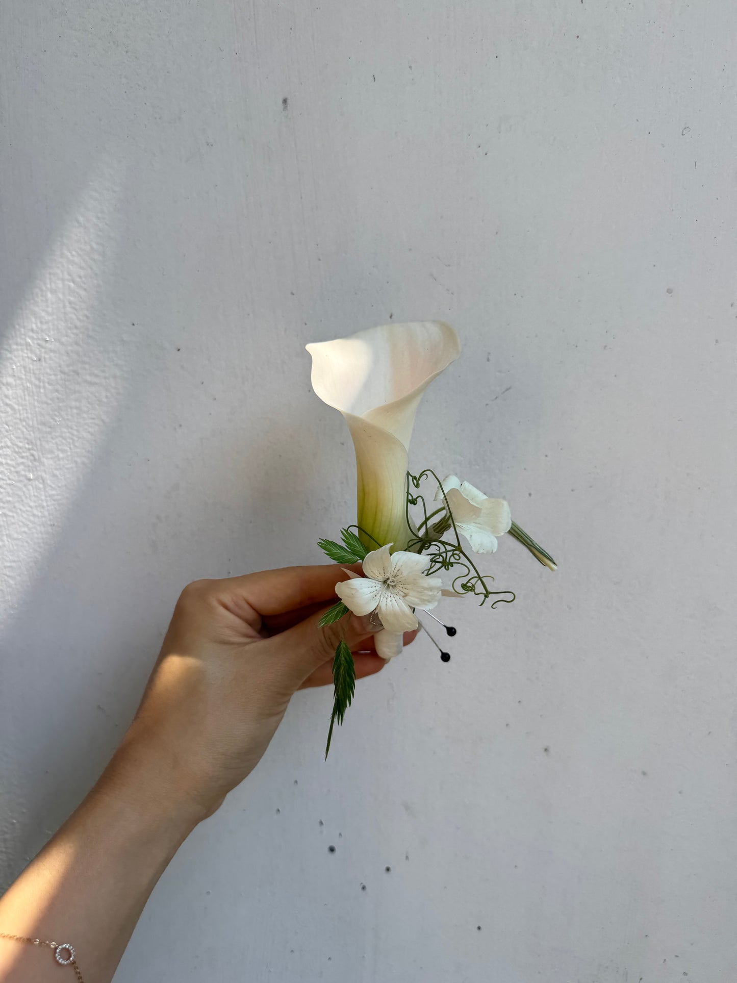 Matching Boutonniere